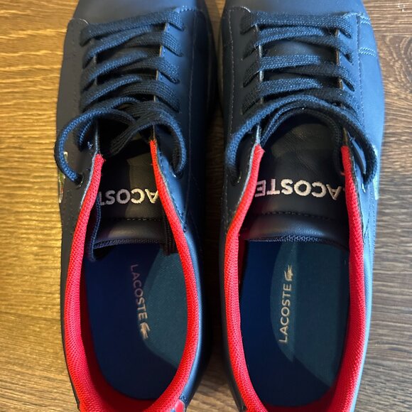 BNWOB Lacoste Blue Carnaby Sneakers - Size 6 - Picture 8 of 8
